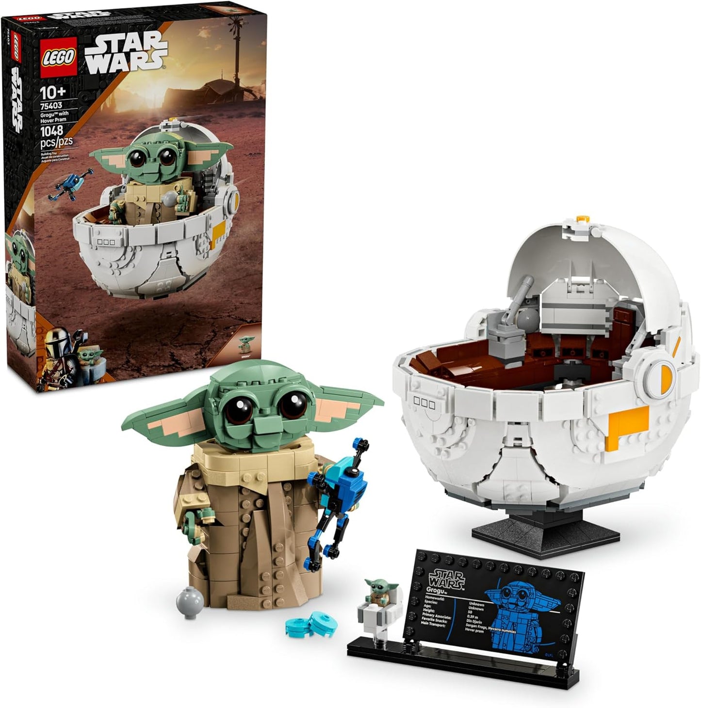 LEGO Star Wars Grogu with Hover Pram Building Toy Set Review