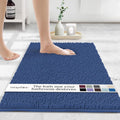 Plush Shaggy Chenille Bath Mat 39x24 in - Extra Soft, Super Absorbent