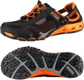 HUMTTO Men Amphibious Water Shoes - Quick Drain Hiking Sandals