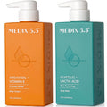 Glycolic Acid Exfoliating Face & Body Wash 2PC Set - Moisturizing Care