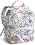 Vera Bradley Premium Cotton Mini Banbury Backpack - Compact Everyday