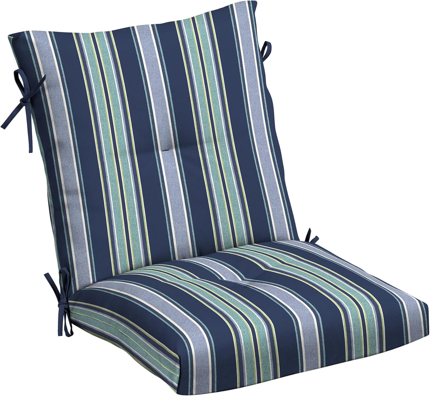 Arden Outdoor Plush Modern Tufted Blowfill Dining Chair Cushion