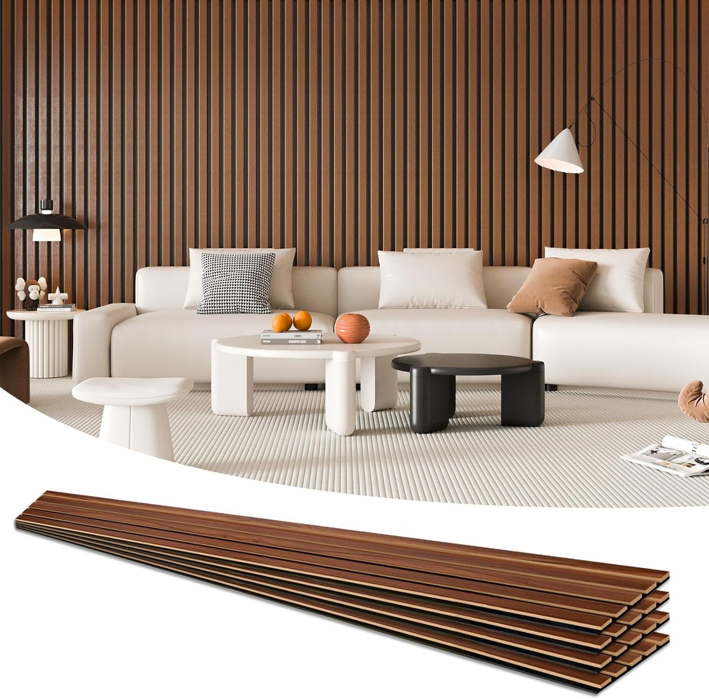 Acoustic Slat Wood Wall and Ceiling Panels for Modern Spaces