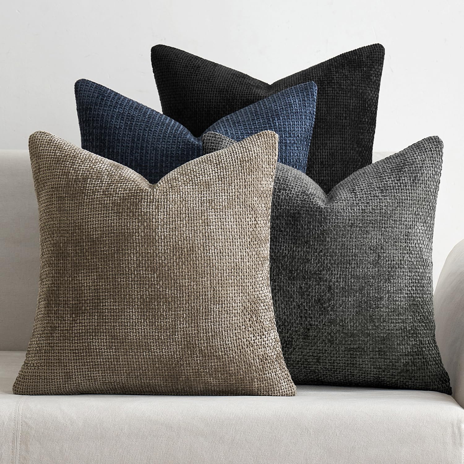 MIULEE 20x20 Inch Couch Throw Pillow Covers for Home Decor