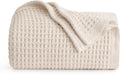 Bedsure Gentlesoft 100% Cotton Large Throw Blanket 50x70 in - Soft