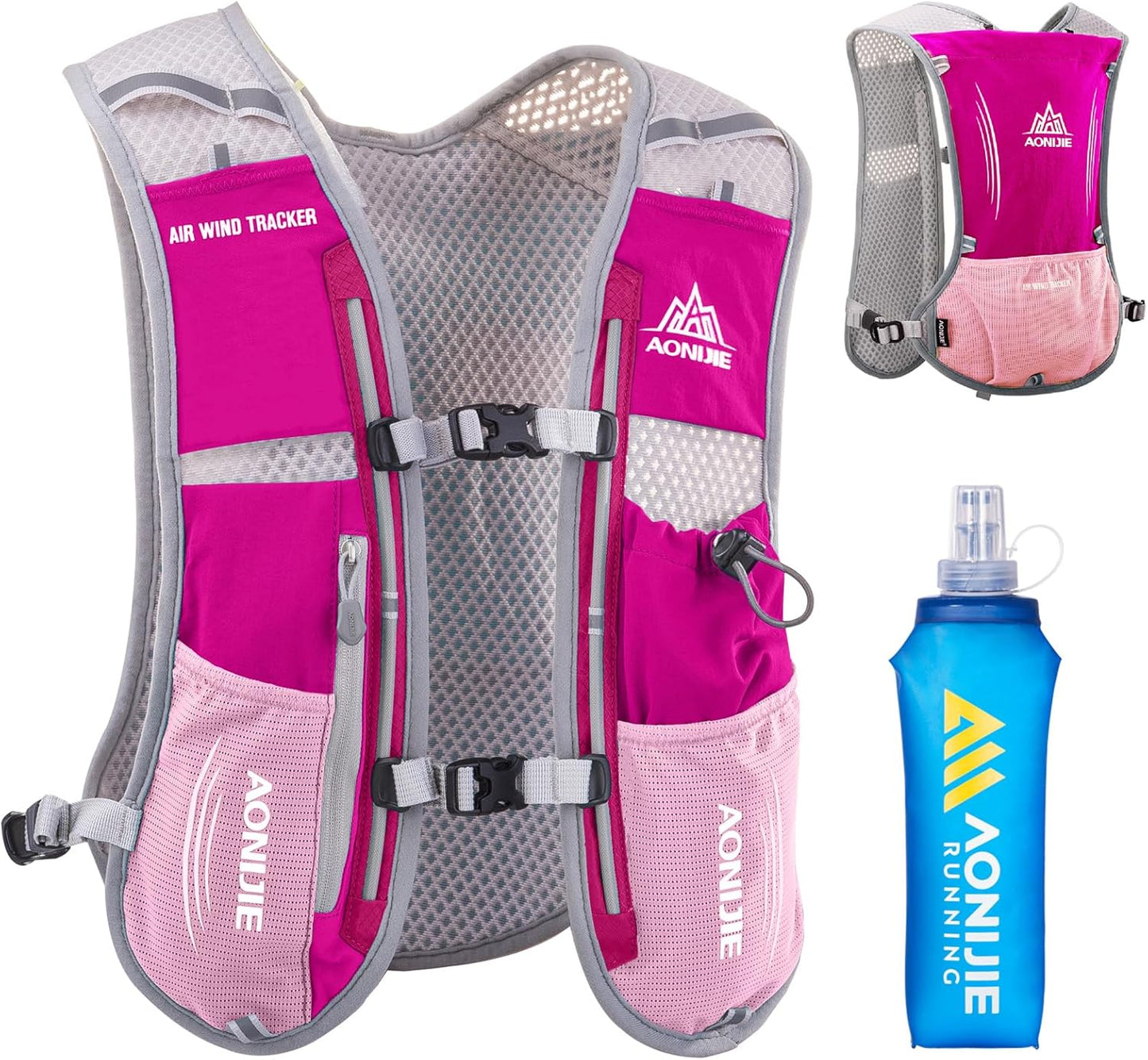 Azarxis Running Water Bottles Flask for Hydration on the Go