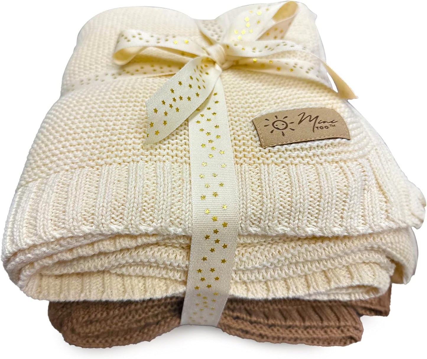 Knitted Cotton Baby Blankets for Comfort and Gentle Care