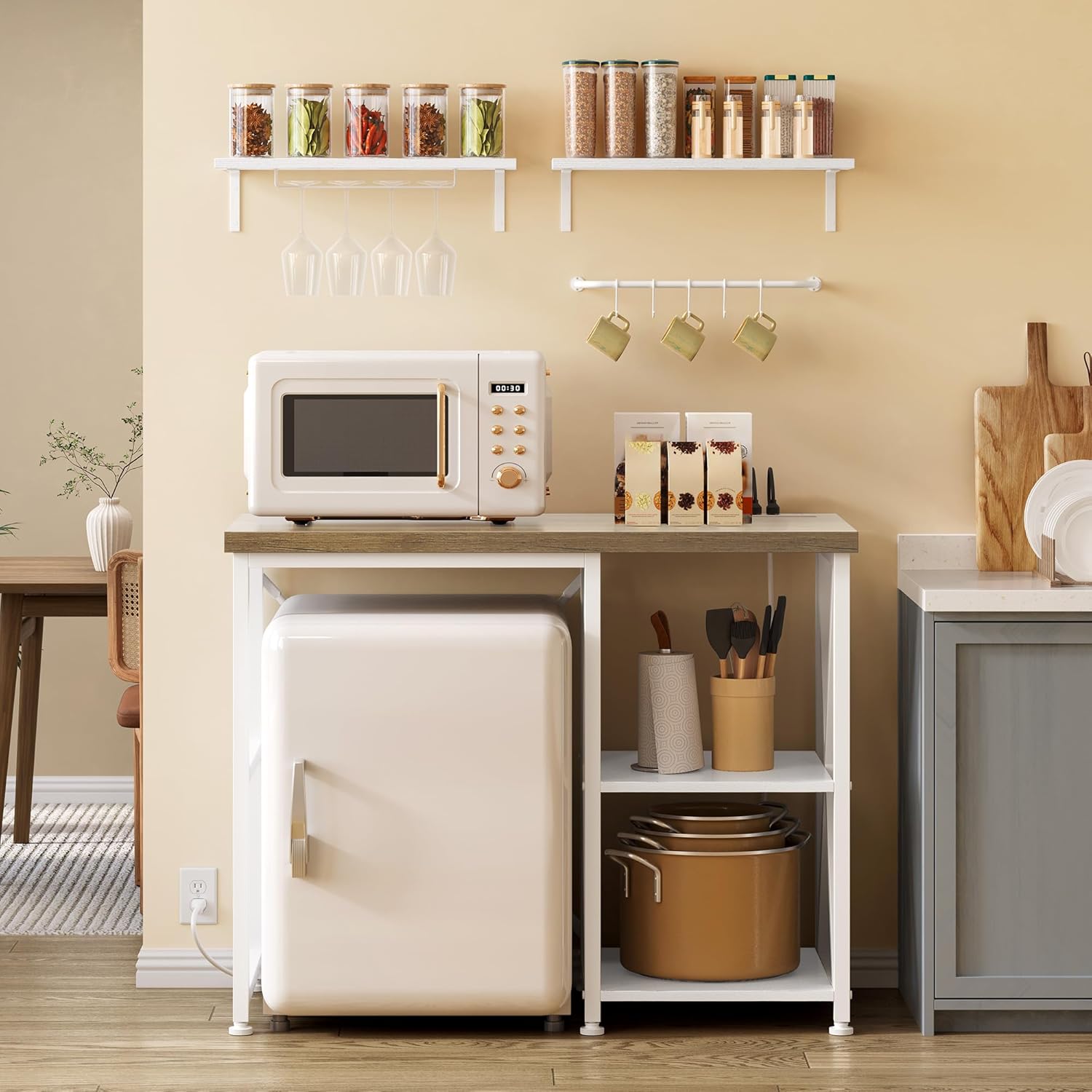 YITAHOME 5-Tier Farmhouse Kitchen Stand