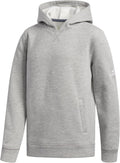 Adidas Medium Grey Fleece Hoodie - Ultimate Comfort