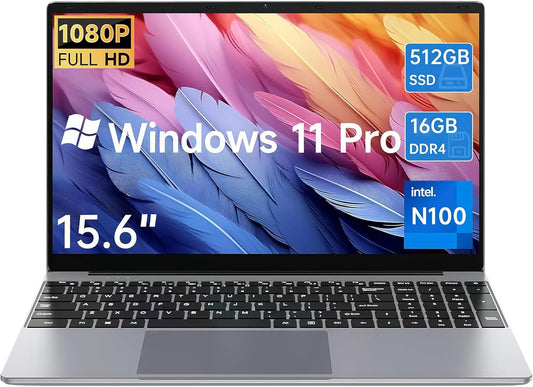 2025 Latest 15.6 Inch Laptop with High Performance Features