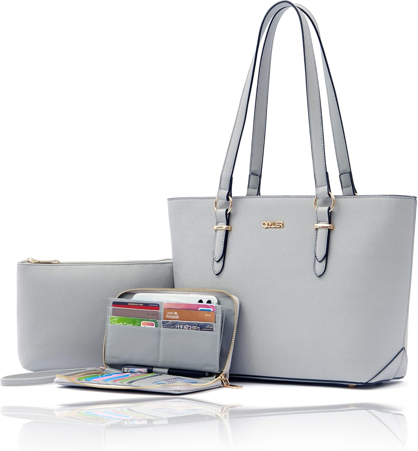 Stylish Purses And Wallets Set For Women Work Tote Handbags