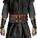 Viking Wide Belt for LARP and Costume Events - Faux Leather Armor