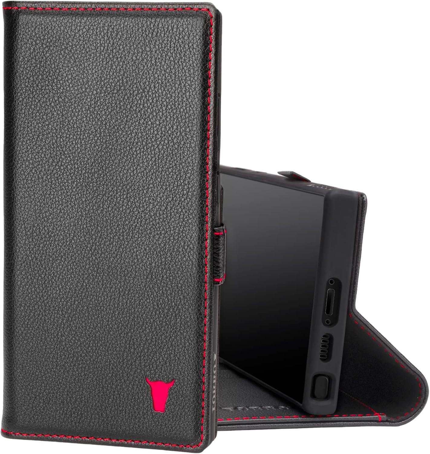 Premium Leather Wallet Case for Samsung Galaxy S23 Ultra 5G