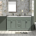 eclife 60ft Bathroom Vanity Sink Combo - Modern Drawered Cabinet