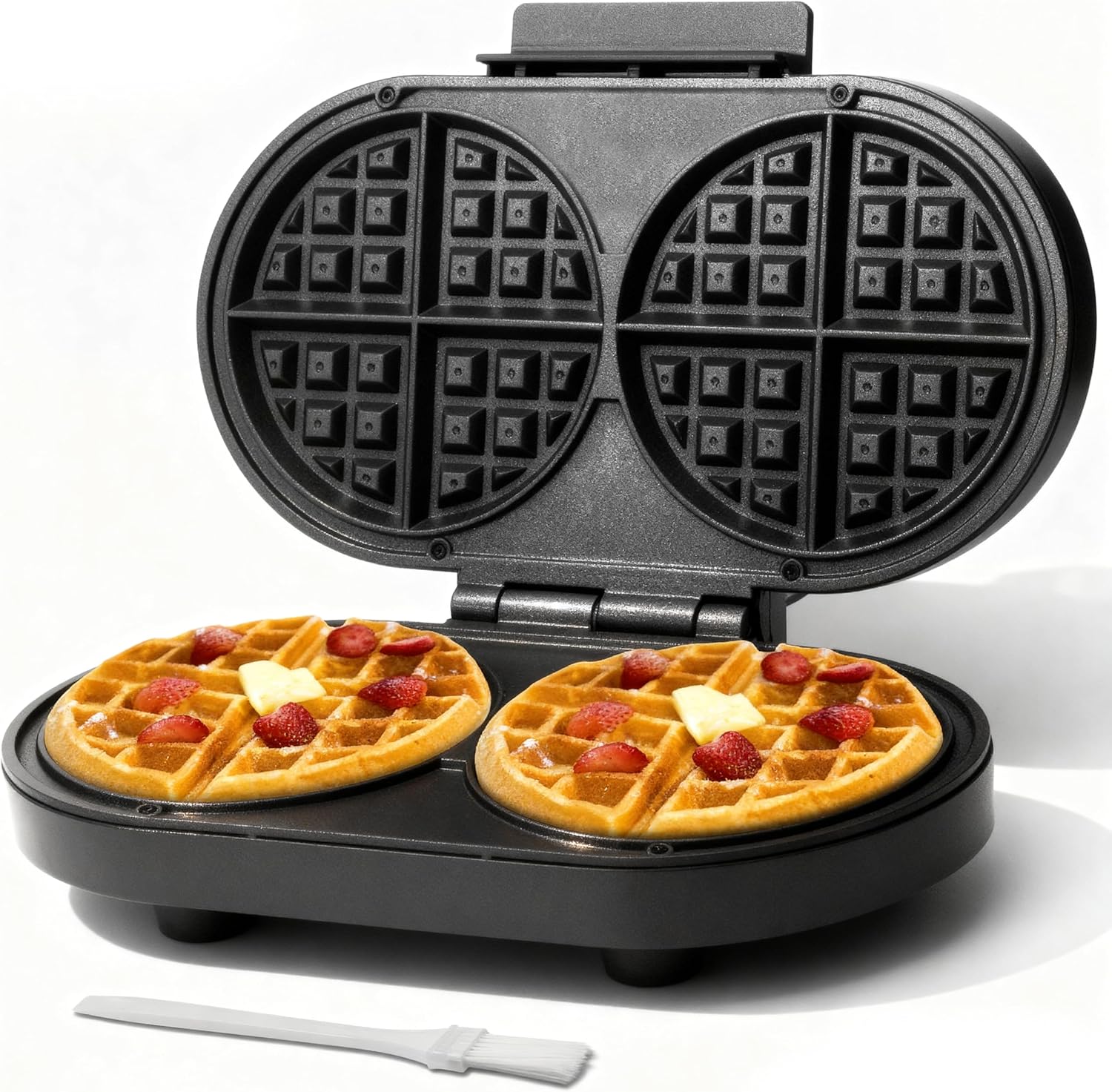Double Belgian Waffle Maker for Perfect Family Breakfasts
