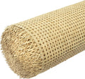 Rattan Cane Webbing Roll 24in Hexagon Weave - Pre-Woven Cane Mesh