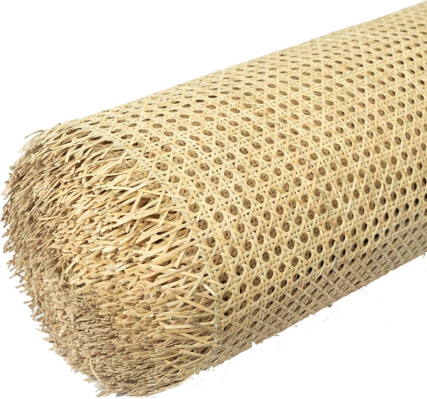 LUSYDECO 24in Rattan Cane Webbing Roll for Furniture Projects
