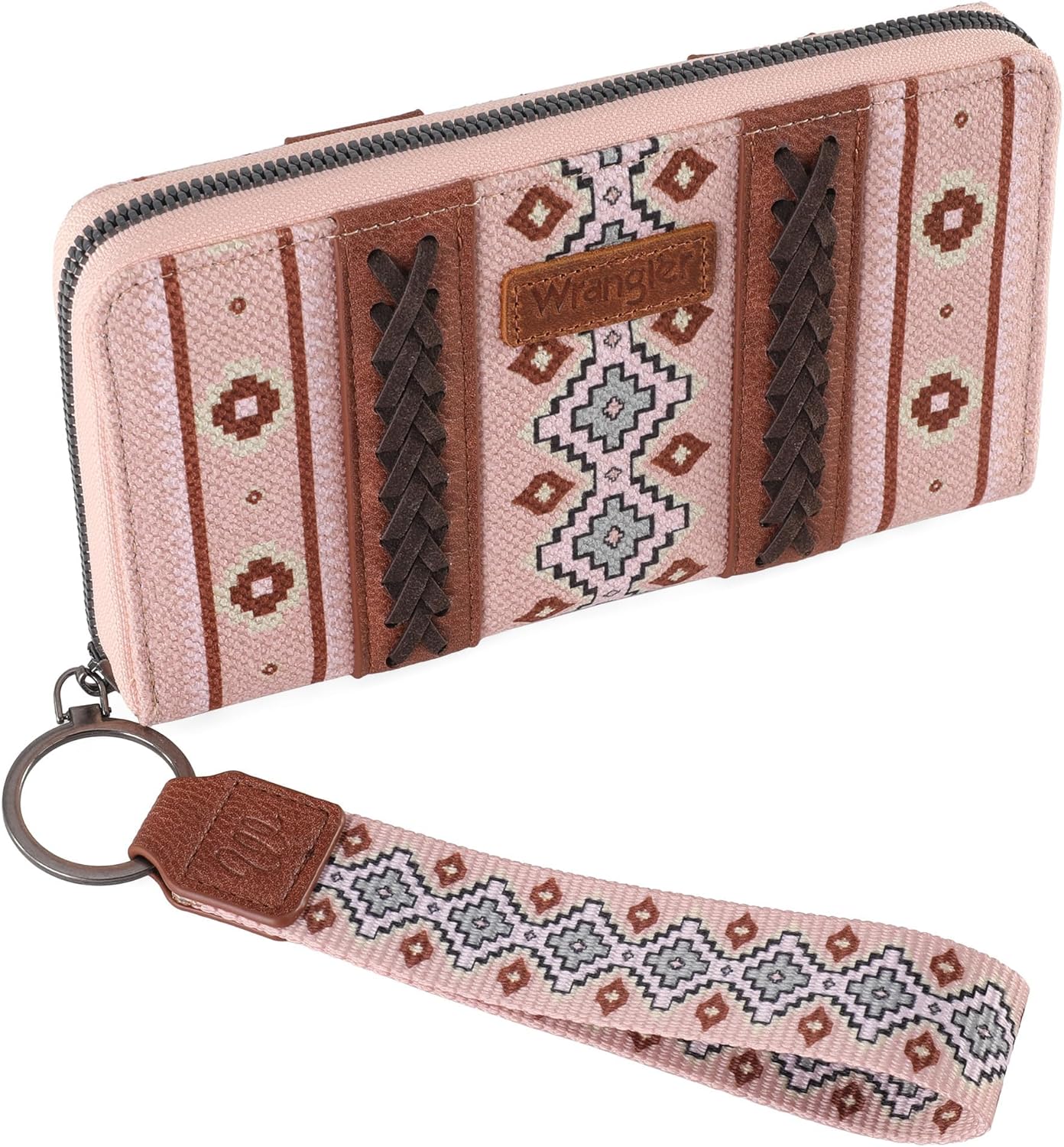 Wrangler Wallet Purse for Women with Western Aztec Design