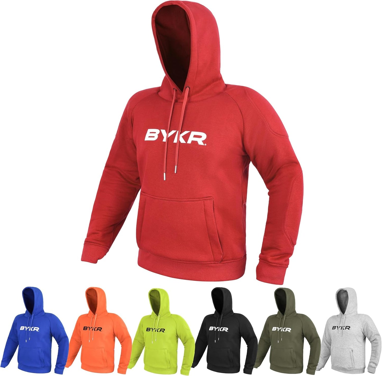 BYKR Motorcycle Hoodie for Men & Women - All Weather Riding Gear