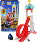 PAW Patrol Rescue Wheels Super Loop Tower HQ - Tall Launch Playset
