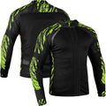 J.A.G. Motorcycle Mesh Shirt for Men with CE Protection Armor