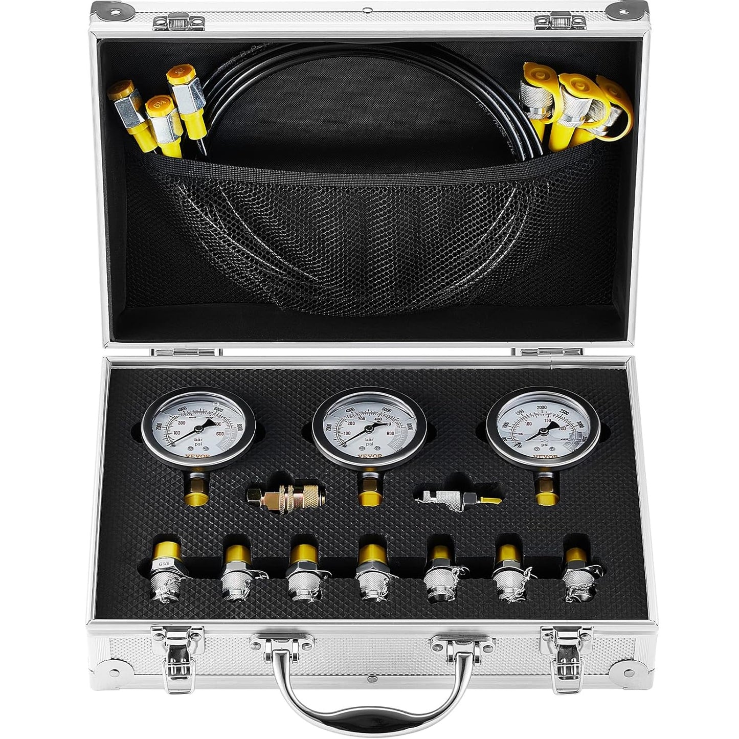 Hydraulic Pressure Test Kit for Excavators and Machinery