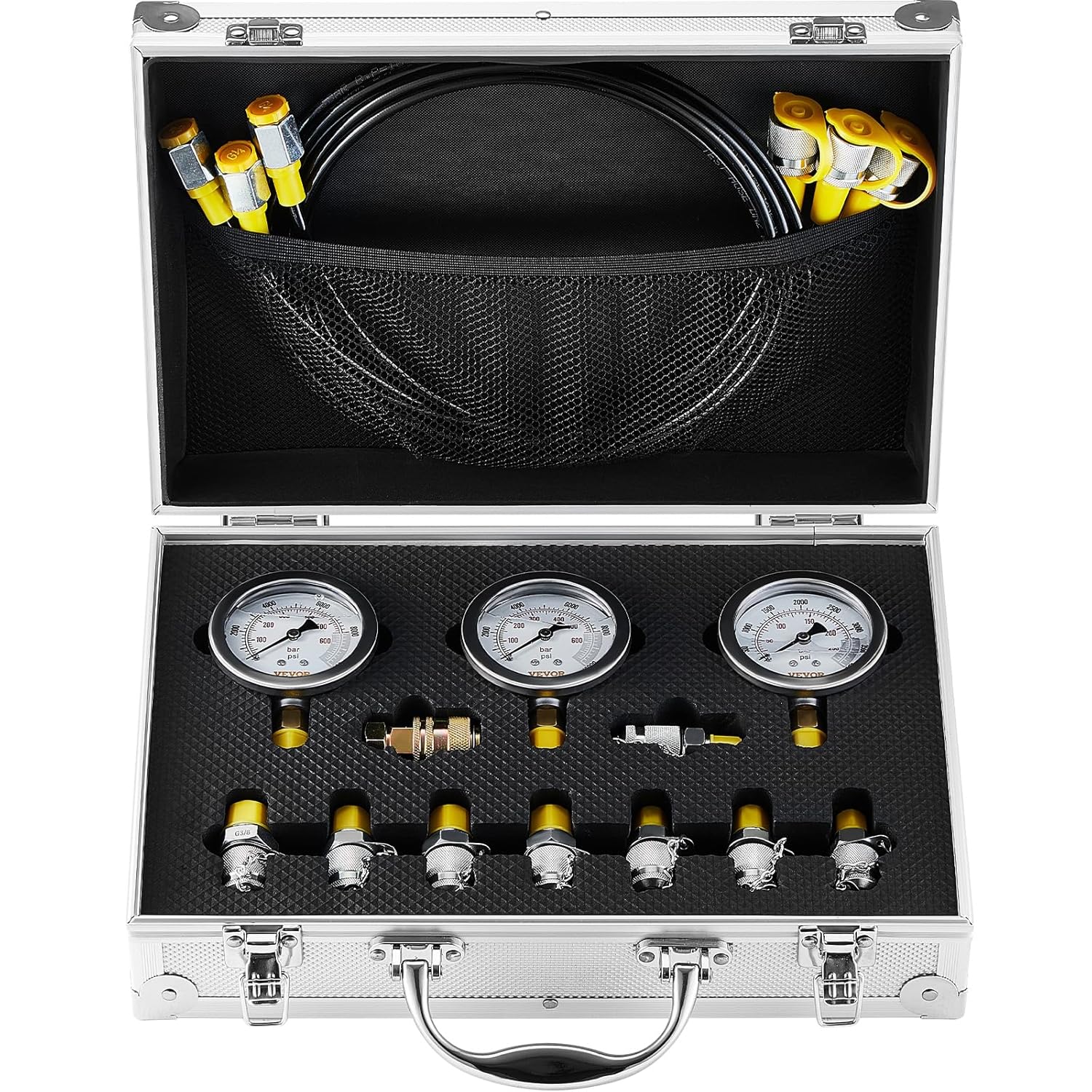 Hydraulic Pressure Test Kit for Excavators and Machinery