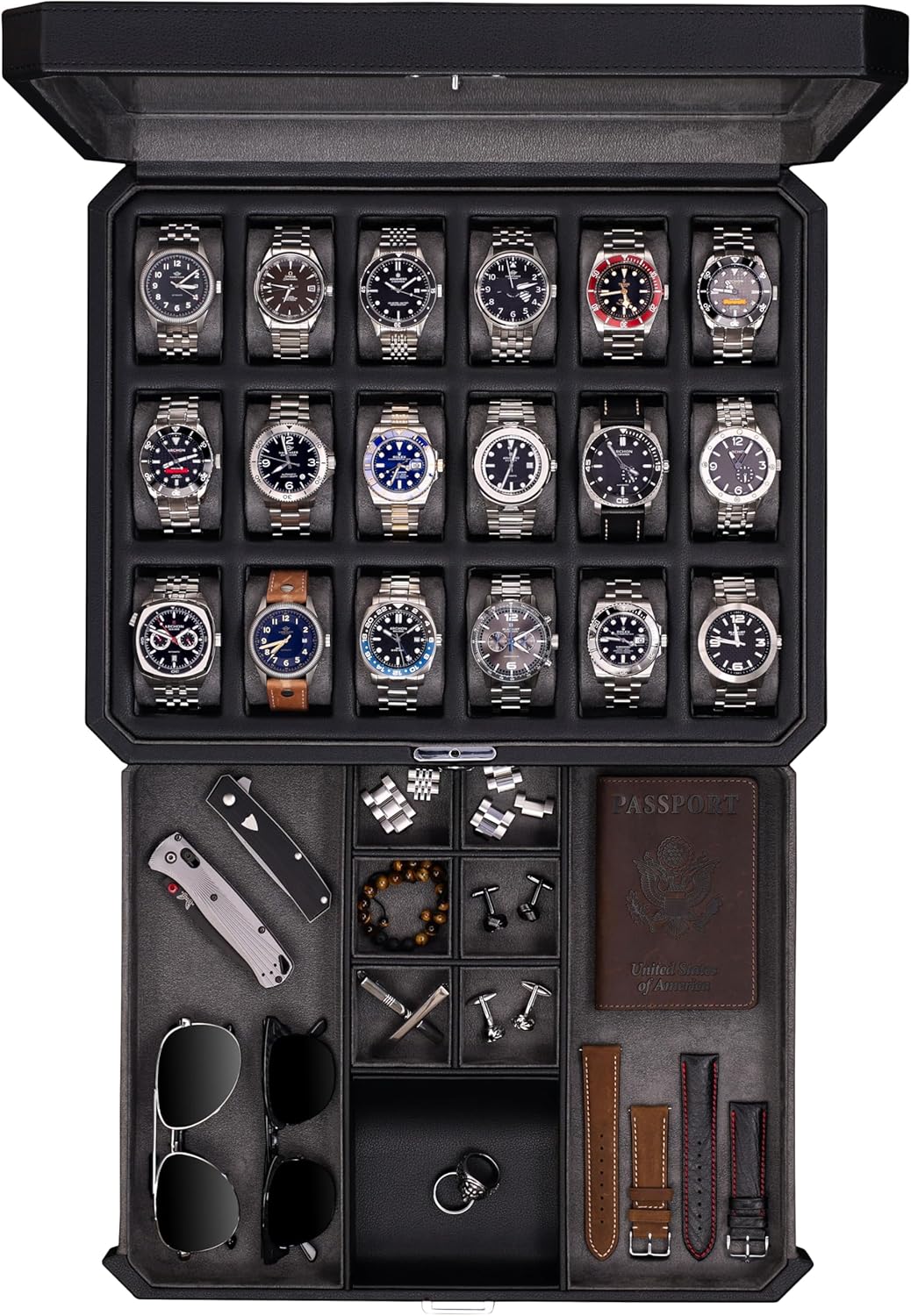 ROTHWELL Luxury Watch Box: Organize in Style!