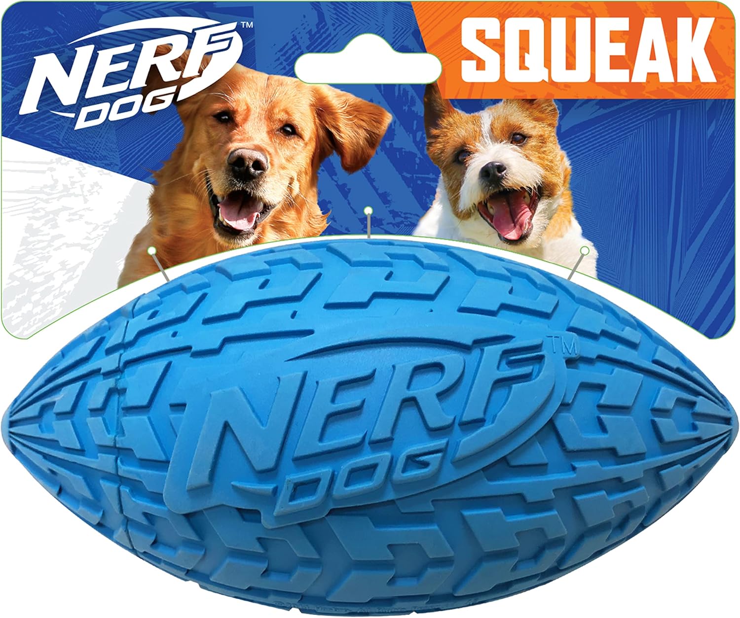 Nerf Dog Tire Football Toy: Durable & Interactive