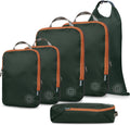 Compression Packing Cubes Set for Travel - Compress and Organize