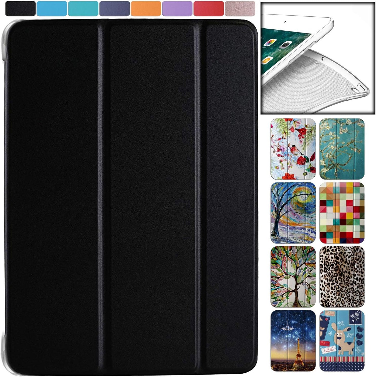 DuraSafe Cases for iPad 2 3 4 Gen 9.7 Inch - Stylish Protection