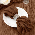 Brown Cheesecloth Napkins 50 Pack 21in Tan - Fall Table Set