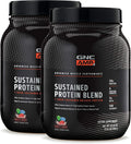 GNC AMP Sustained Protein Blend Fruity Crisps - 7-Hour Release
