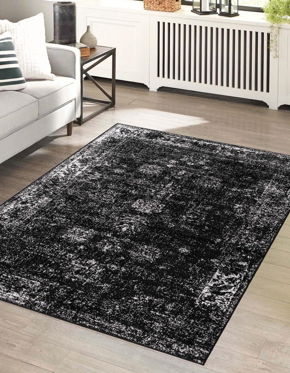Unique Loom Sofia Collection Area Rug - Elegant Vintage Design