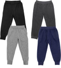 Studio 3 Boy Sweatpants 4 Pack Active Fleece Jogger Pants - Cozy