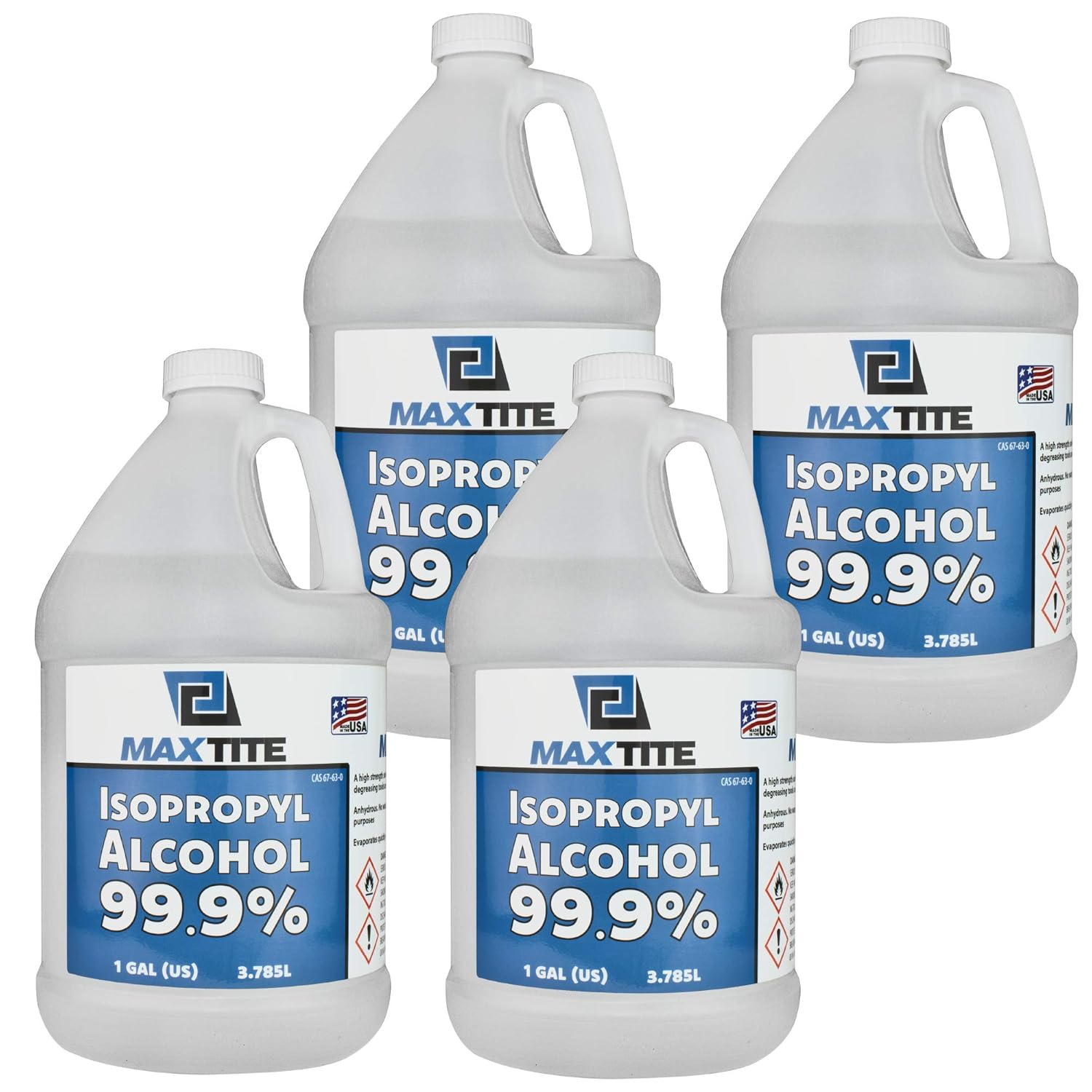 MaxTite Isopropyl Alcohol 99.9% - Premium Quality Cleaning Solution