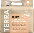Terra Size 1 Newborn Diapers - 85% Plant-Based, Ultra-Soft Protection