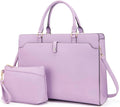 15.6 in Vegan Leather Laptop Bag for Women - Lightweight