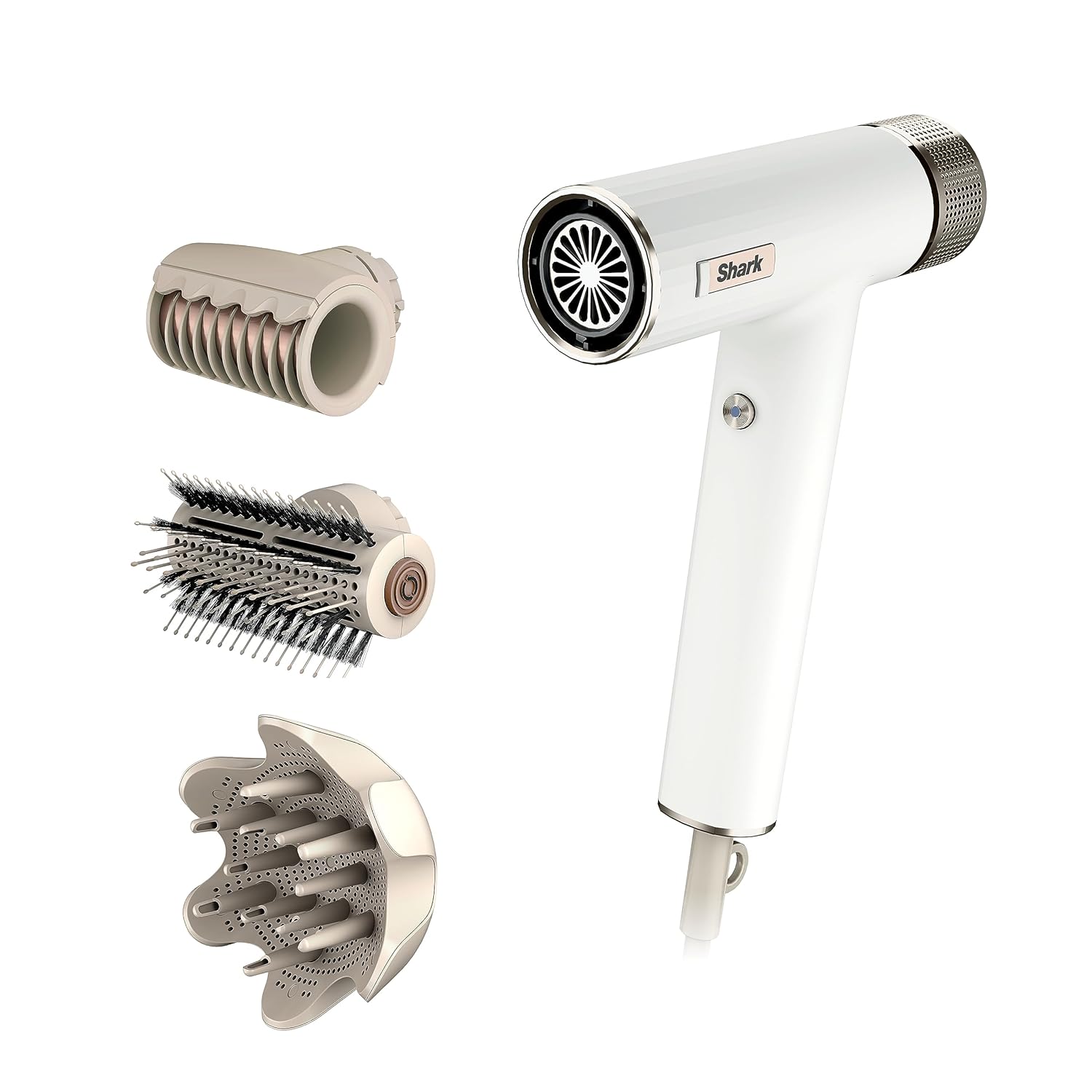 Shark SpeedStyle Hair Dryer: RapidGloss Finisher for Curly Hair