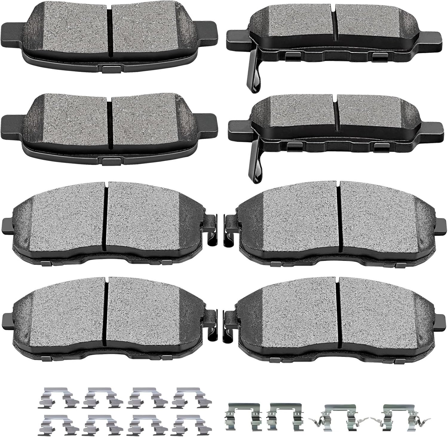 SCITOO Ceramic Front Rear Disc Brake Pad Set for Infiniti G35