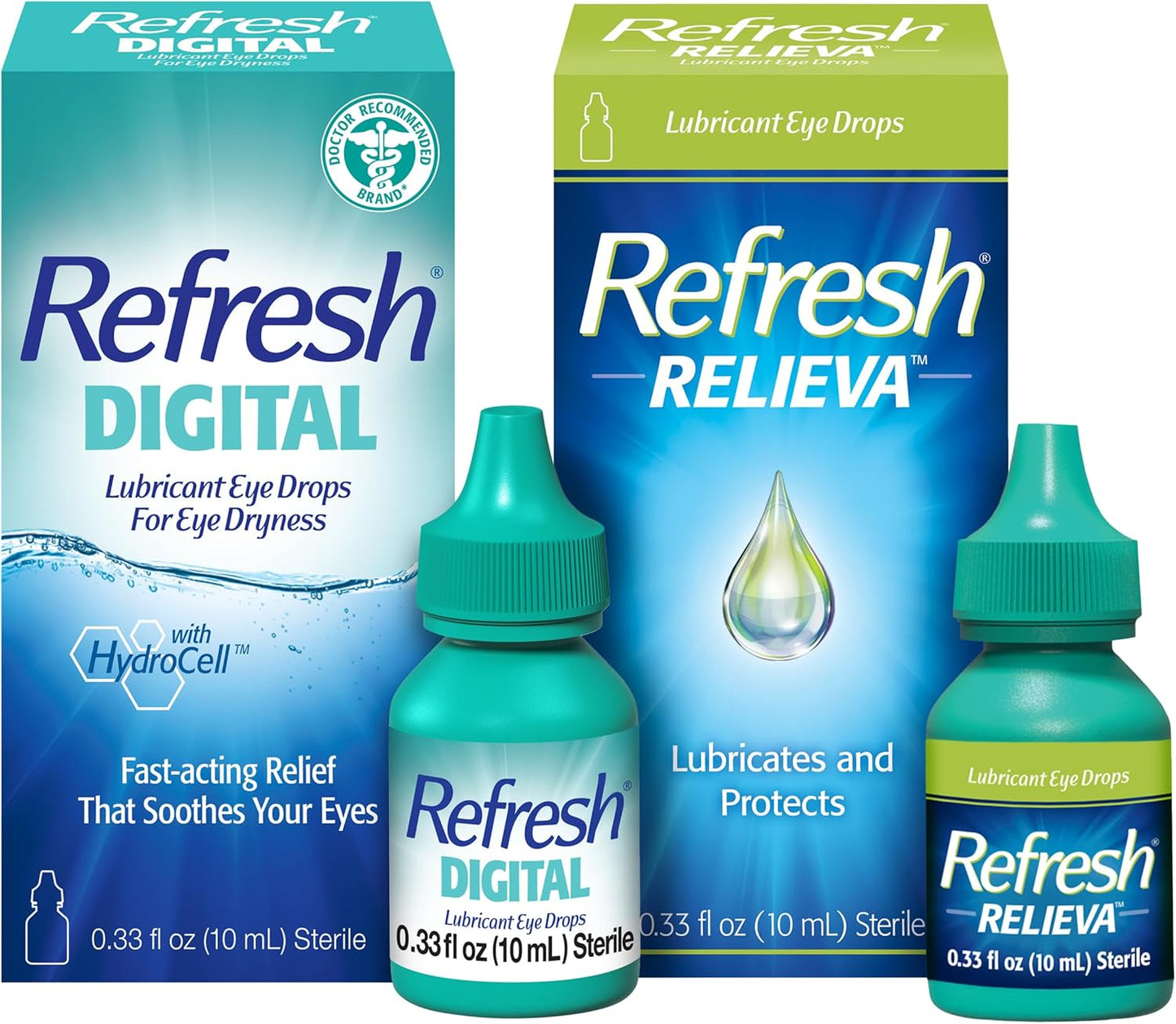 Refresh Relieva Lubricant Eye Drops for Digital Eye Relief