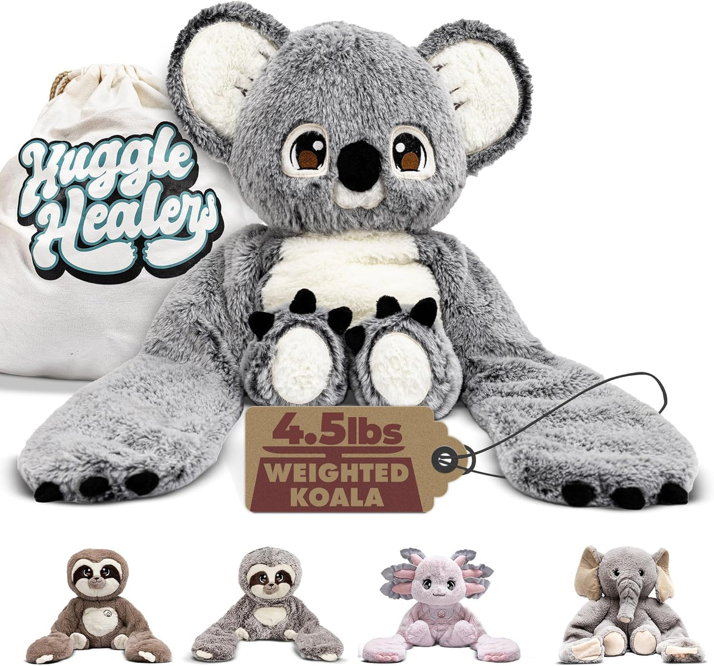 Noa Koala Weighted Stuffed Animal for Adults and Kids