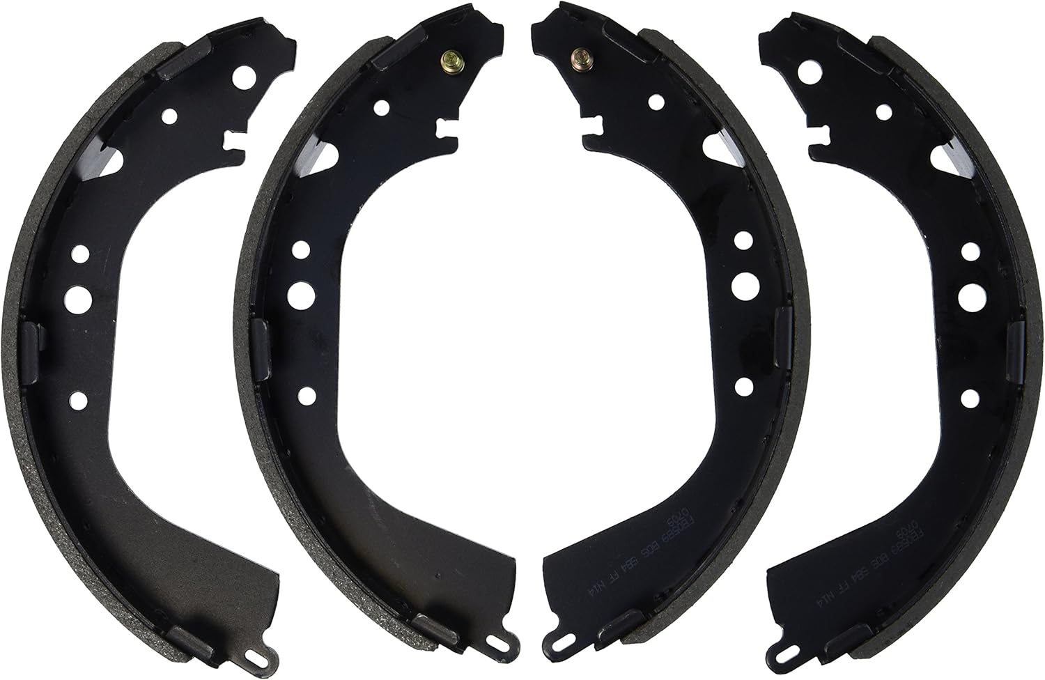 BOSCH BS589 Blue Drum Brake Shoe Set for Toyota Vehicles