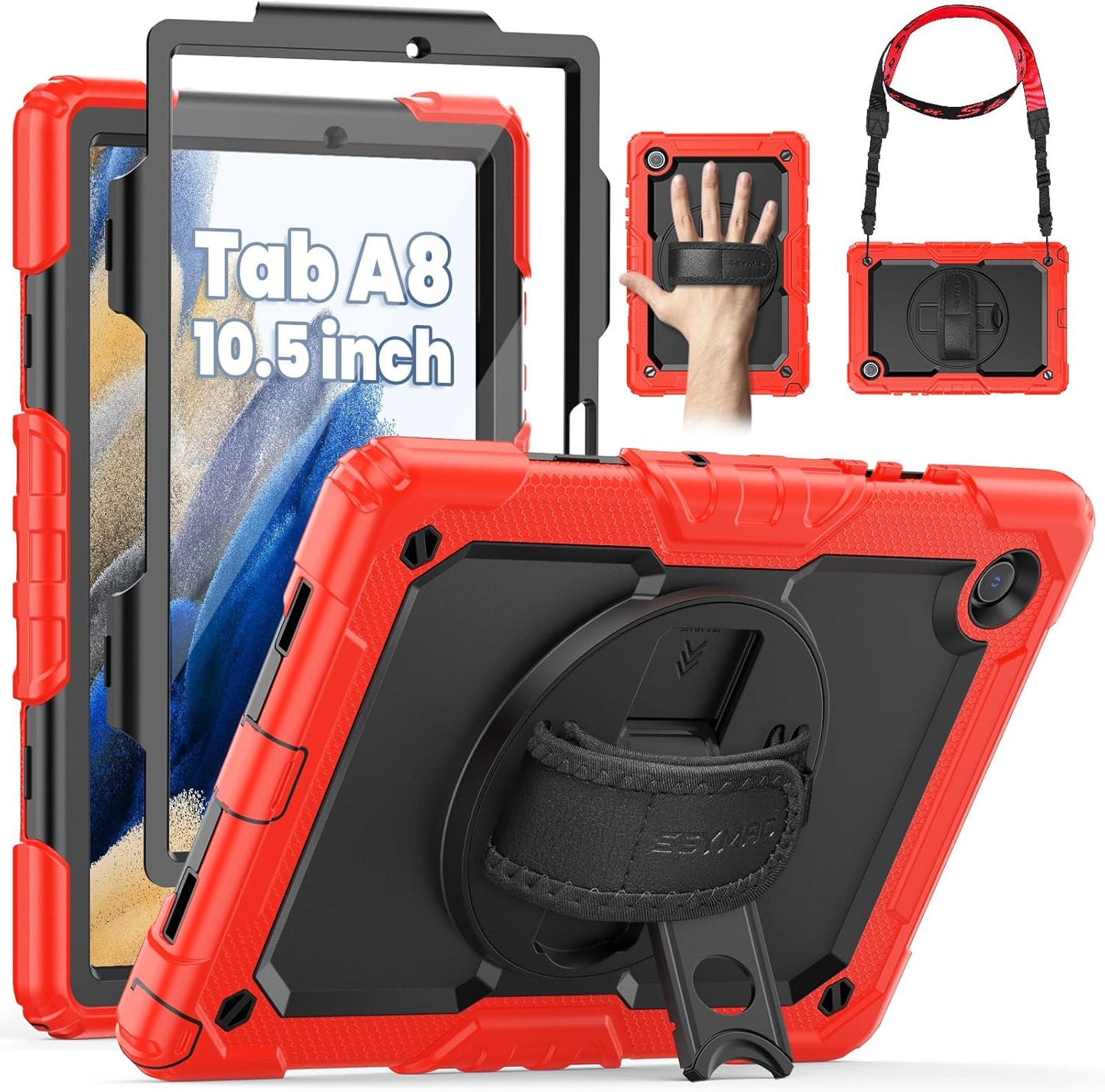SEYMAC Heavy Duty Case for Samsung Galaxy Tab A8 10.5 Inch