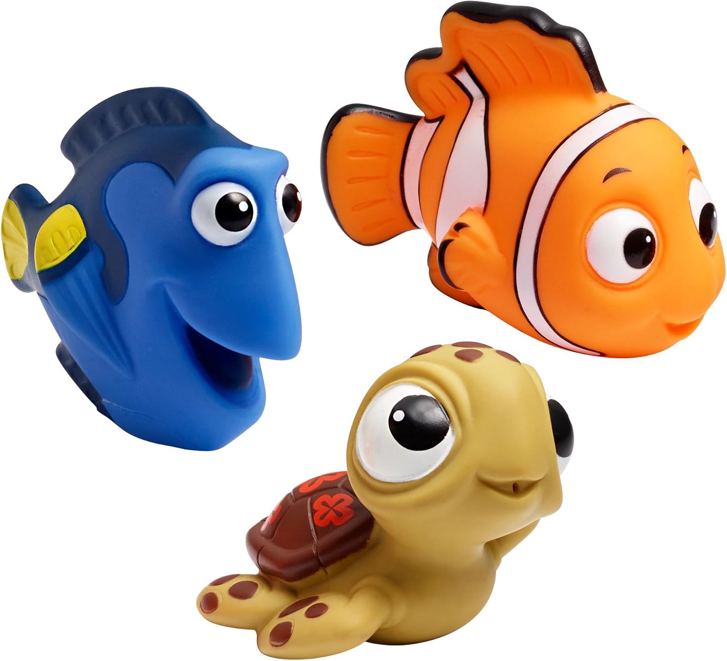 Disney Finding Nemo Bath Toys Set - Squirting Sensory Play! 