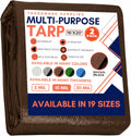 Large Waterproof Tarp 16ft x 20ft 2 Pack - Heavy Duty 10 Mil
