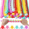 Stretchy Worm Fidget Toys 100 Pack Bulk Sensory Toys - Party Favors