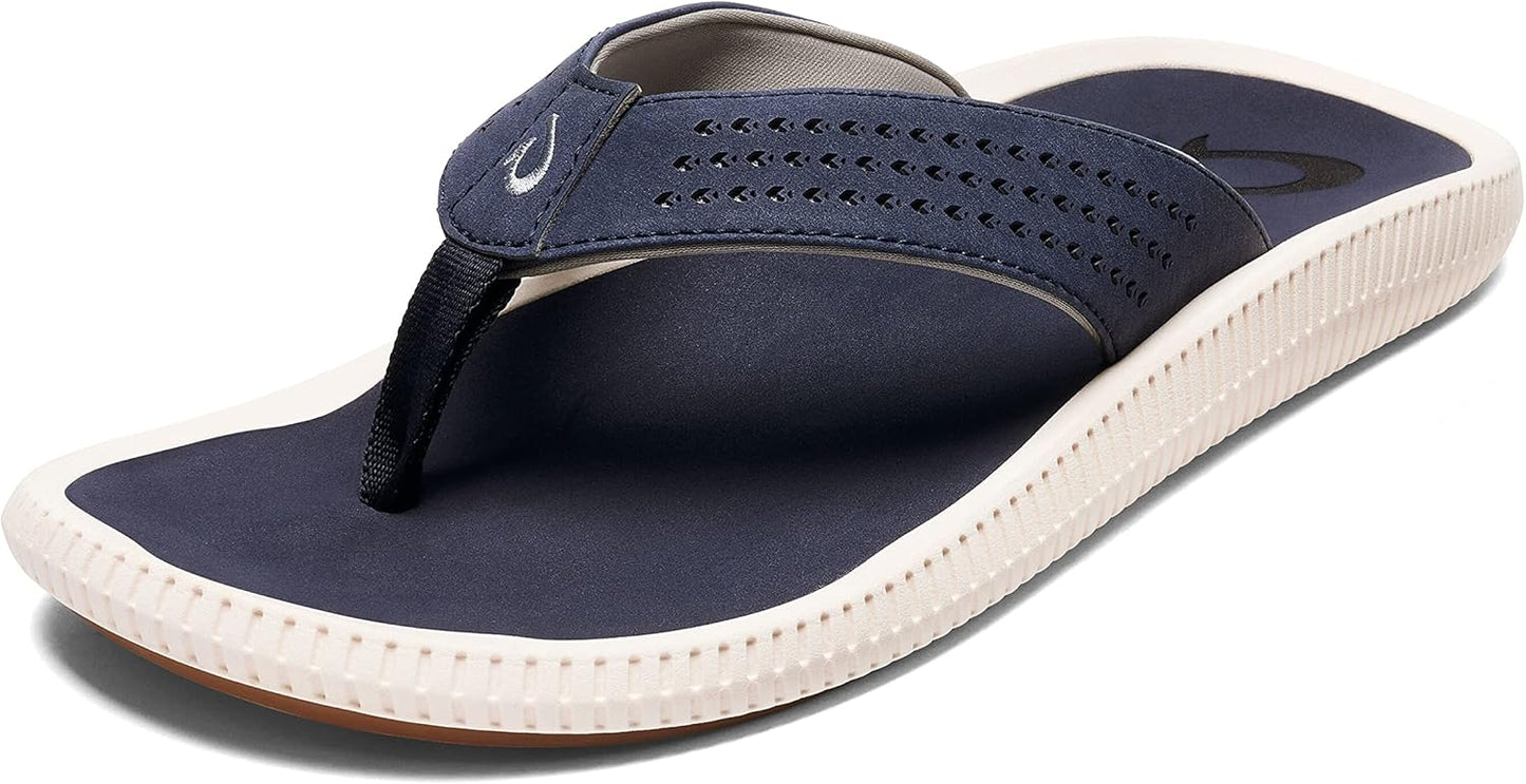 Ulele Men's Beach Sandals: Water Resistant Flip Flops with Comfort