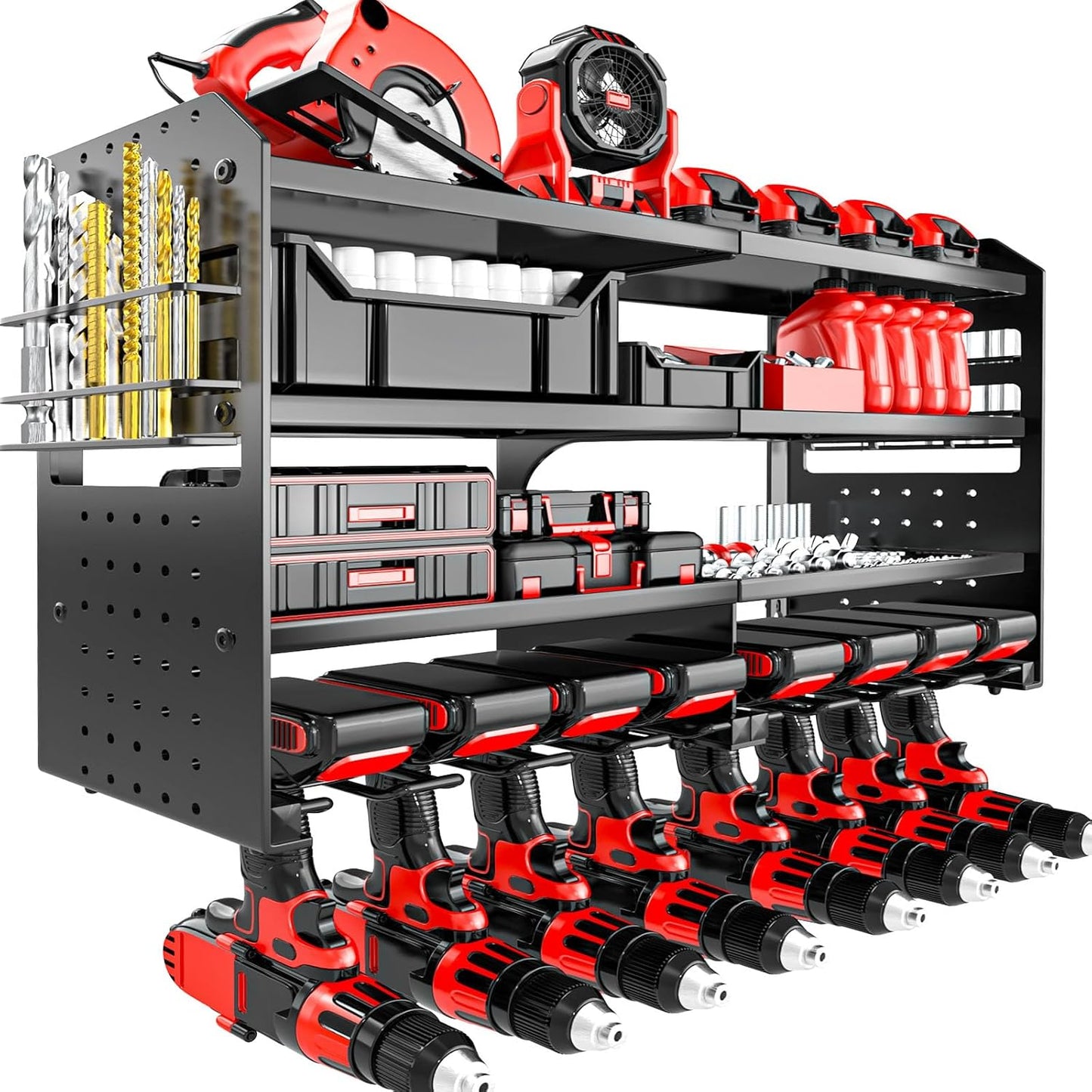 Power Tool Organizer Wall Mount for Heavy Duty Storage Needs