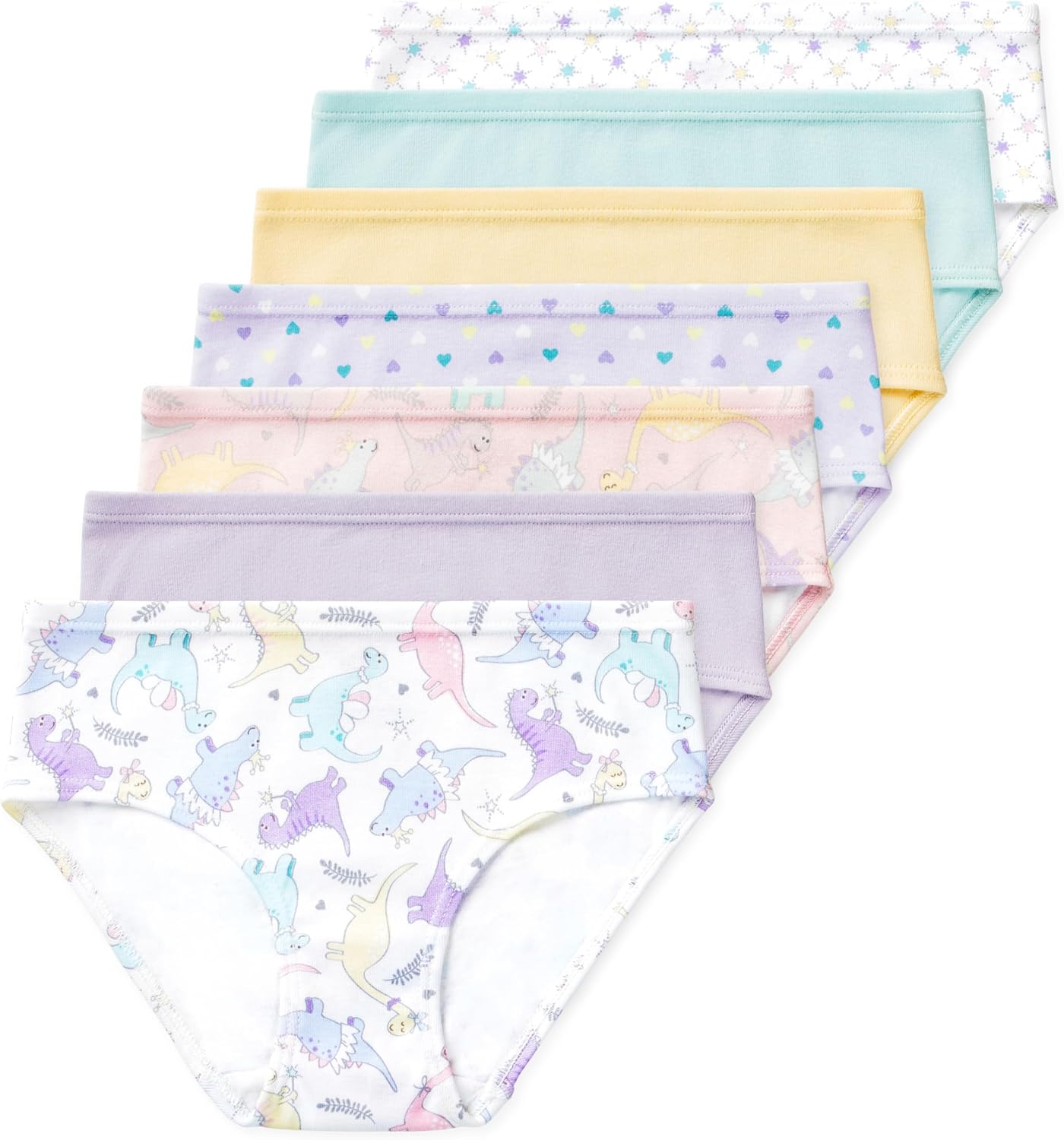 Lucky & Me Girls Organic Cotton Underwear Briefs 7 Pack Review